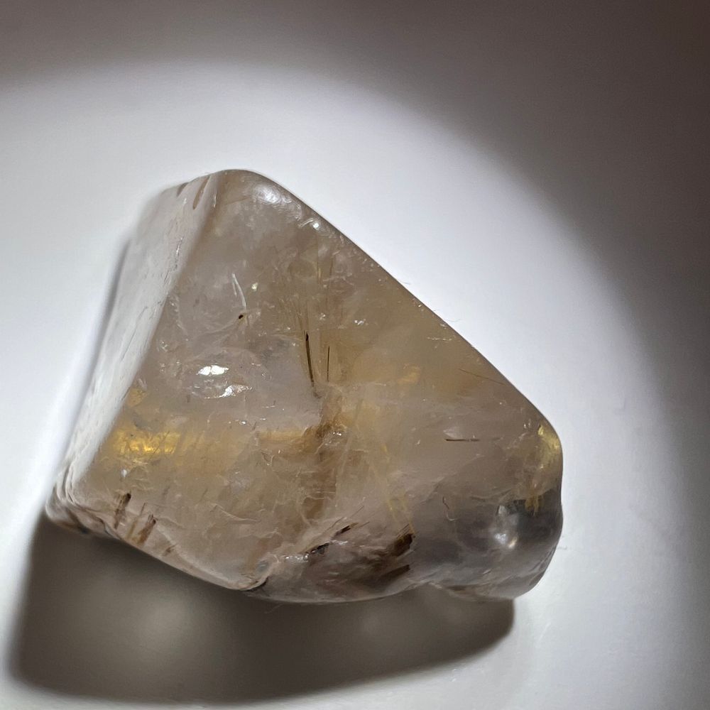 Golden Rutilated‎ Quartz Crystal Freeform - Picture 3 of 12